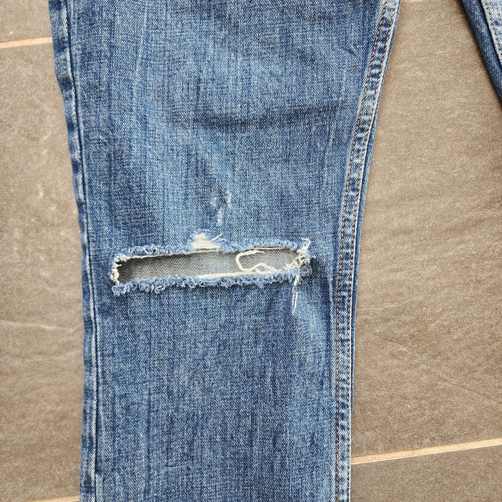 A&F High Rise Skinny Jeans 28 | 6 LONG - Picture 7 of 8
